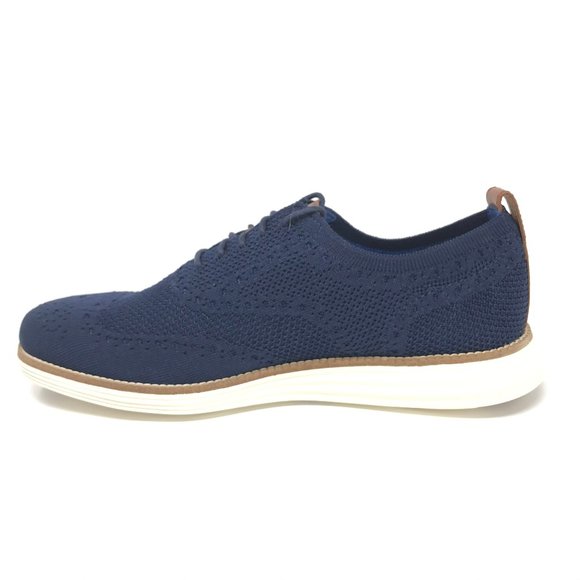 Cole Haan Blue Knit Oxfords main image 4
